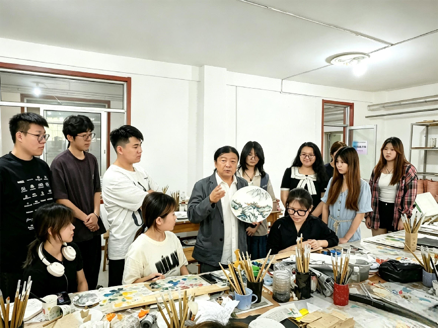院系巡礼：陶瓷塑器韵，文物续华章--陶瓷艺术系